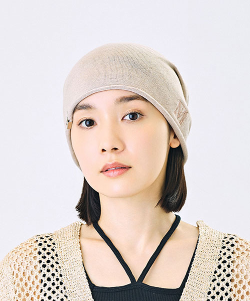 LIGHT BEIGE モデル頭囲：56cm